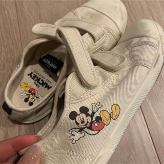 ザラキッズ(ZARA KIDS)のZARAミッキーシューズ(スニーカー)