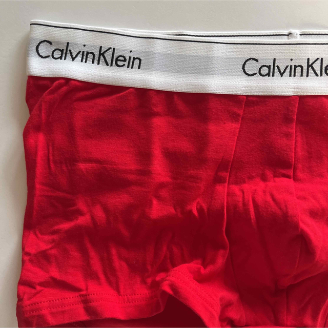 Calvin Klein(カルバンクライン)のカルバンクライン　メンズボクサー　ML-L レッド　赤　ボクサーパンツ   メンズのアンダーウェア(ボクサーパンツ)の商品写真