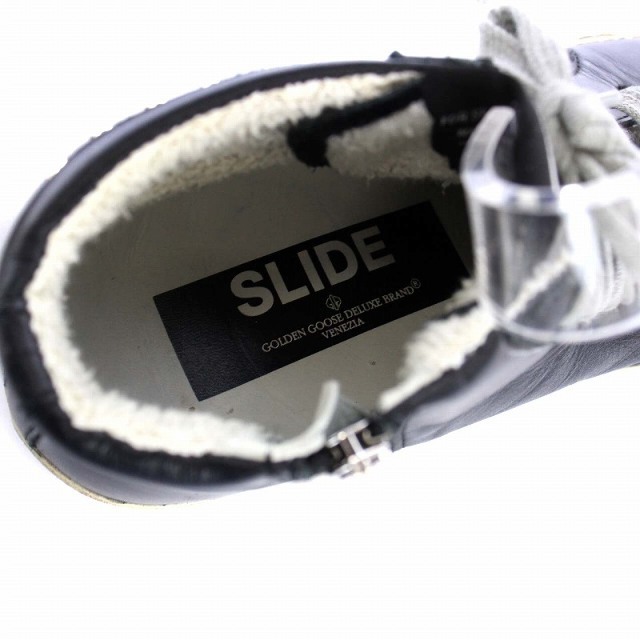 GOLDEN GOOSE(ゴールデングース)のゴールデングース SLIDE USED加工 スタッズ スニーカー レザー 37 レディースの靴/シューズ(スニーカー)の商品写真