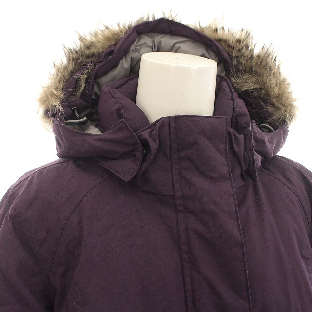 エディーバウアー EDDIE BAUER ダウンジャケット XS 紫 パープル