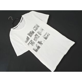 ボイコット(BOYCOTT)のBOYCOTT ボイコット プリント 半袖 Tシャツ size4/白 ■◆ メンズ(Tシャツ/カットソー(半袖/袖なし))