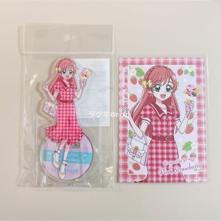 ましろ アクリルスタンド pink strawberry プリティストア(その他)