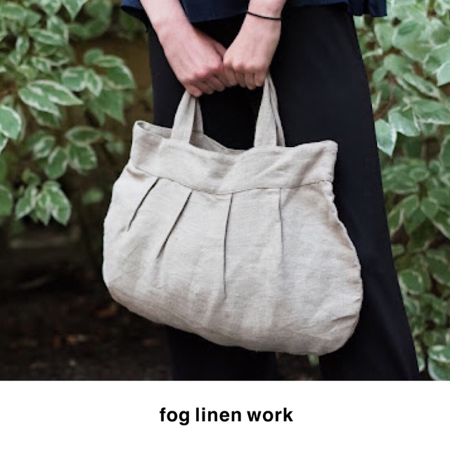 fog linen work(フォグリネンワーク)のfog linen work（フォグリネンワーク） | アンヌ ラウンドバッグ レディースのバッグ(トートバッグ)の商品写真