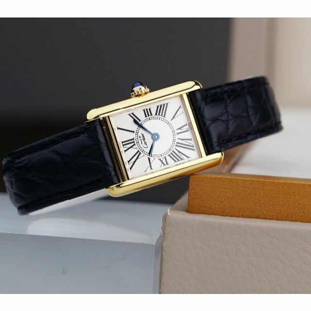 Cartier(カルティエ)の専用 美品 カルティエ マスト タンク オパラン ローマン SM Cartier レディースのファッション小物(腕時計)の商品写真