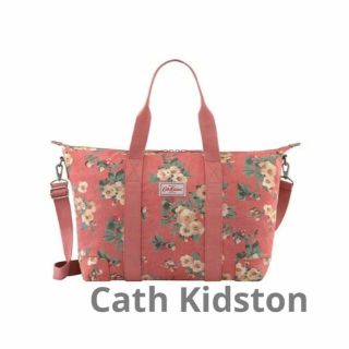 キャスキッドソン(Cath Kidston)のCath Kidston メイフィールドブロッサム ダスティ ピンク(ボストンバッグ)