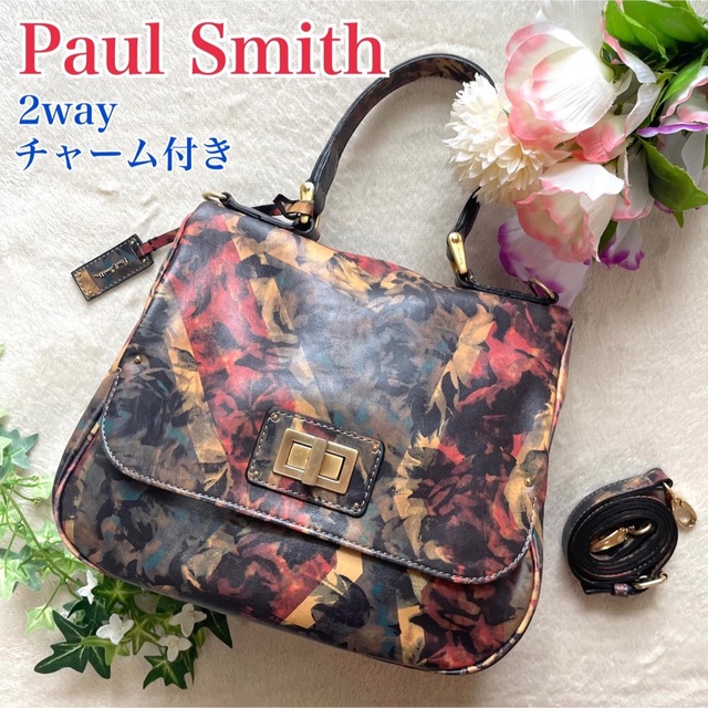 Paul Smith - 激レア・極美品 ポールスミス 2way ショルダーバッグ 花