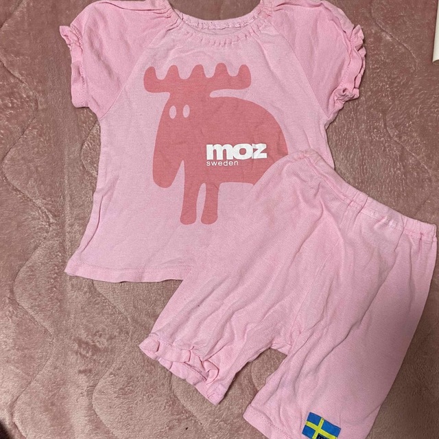 moz(モズ)のmoz パジャマ 95cm キッズ/ベビー/マタニティのキッズ服女の子用(90cm~)(パジャマ)の商品写真