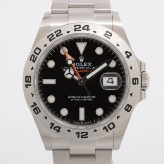 ROLEX - ロレックス エクスプローラーⅡ SS メンズ 腕時計の通販｜ラクマ