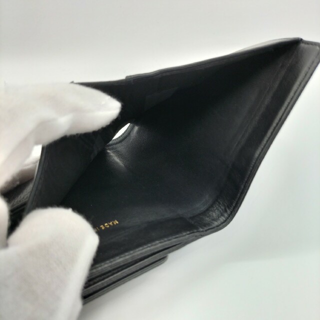 CHANEL(シャネル)のシャネル キャビアスキン デカココ Wホック 折り財布 ブラック レディースのファッション小物(財布)の商品写真