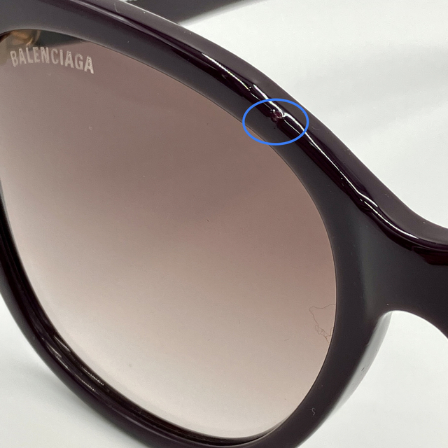 Balenciaga - 訳あり新品 BALENCIAGA バレンシアガ サングラス ユニ