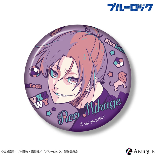 ブルーロック AGF アニーク Anique 缶バッジ 御影玲王 エンタメ/ホビーのアニメグッズ(バッジ/ピンバッジ)の商品写真