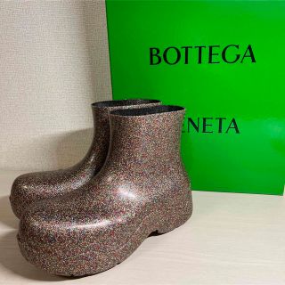 完売 BOTTEGA VENETA パドルブーツ マルチカラー 36