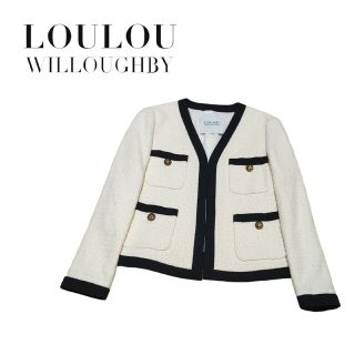 LOULOUWILLOUGHBY ツイード 金ボタン ジャケット-