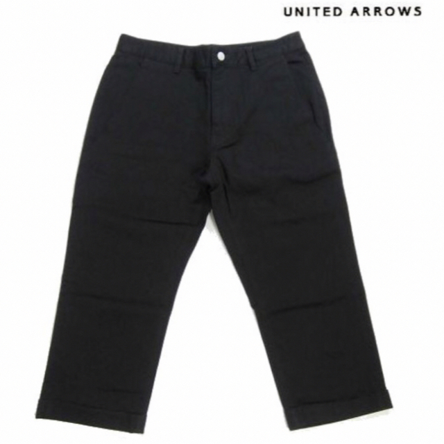 UNITED ARROWS(ユナイテッドアローズ)の【UNITED ARROWS／ユナイテッドアローズ 】クロップドパンツブラックM メンズのパンツ(その他)の商品写真