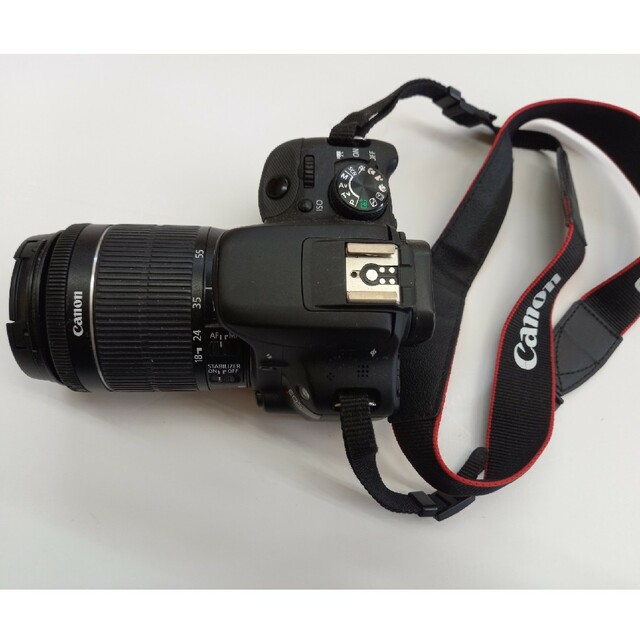 Canon(キヤノン)のCanon一眼レフカメラマイク付き スマホ/家電/カメラのカメラ(デジタル一眼)の商品写真