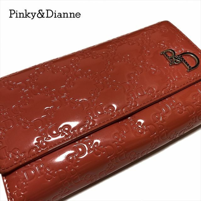 Pinky&Dianne(ピンキーアンドダイアン)のPINKY&DIANNE ピンキー＆ダイアン エナメルエンボス 長財布  レディースのファッション小物(財布)の商品写真
