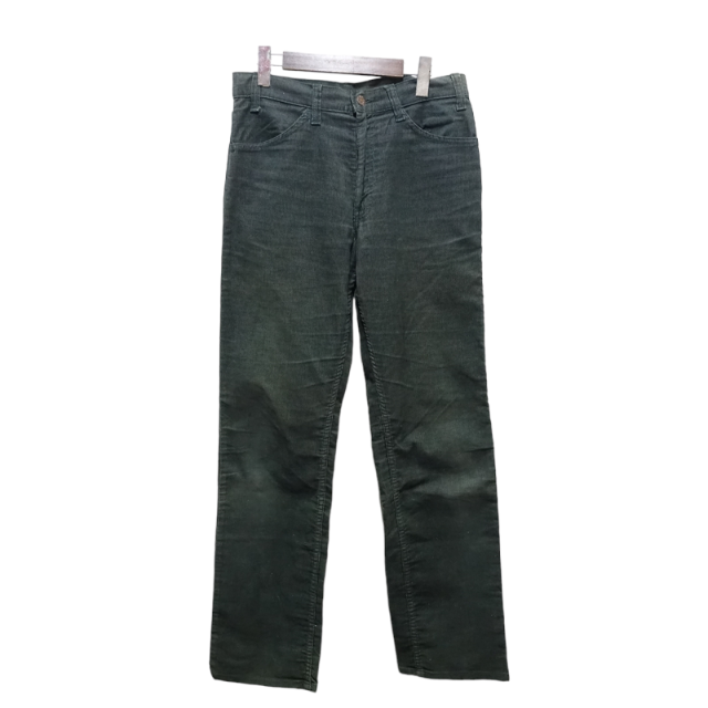 LEVIS VINTAGE 80s 519-1532 CORDUROY PANTOLIVE