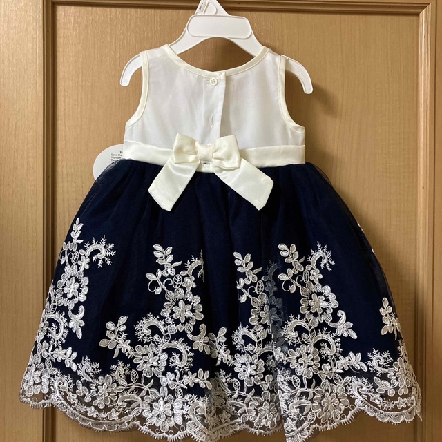 ベビー　ワンピース　ドレス　結婚式　セレモニー　60cm 70cm キッズ/ベビー/マタニティのベビー服(~85cm)(セレモニードレス/スーツ)の商品写真