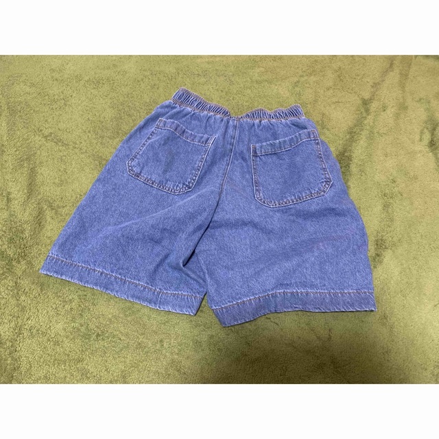 GU(ジーユー)のGU BOYS デニム　シェフ　ショートパンツ　シェフパンツ　150cm キッズ/ベビー/マタニティのキッズ服男の子用(90cm~)(パンツ/スパッツ)の商品写真