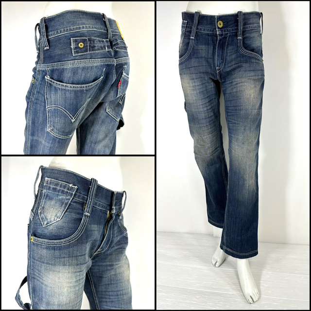 Levi's リーバイス ストレート USED加工 W27 Mサイズ 72cm