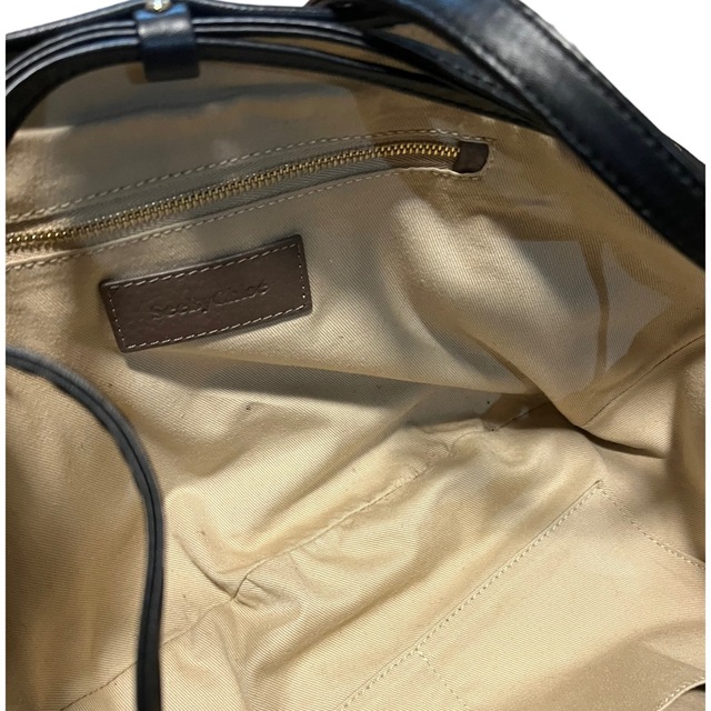 SEE BY CHLOE(シーバイクロエ)のSEE BY CHLOE  巾着 ショルダーバッグ レディースのバッグ(ショルダーバッグ)の商品写真