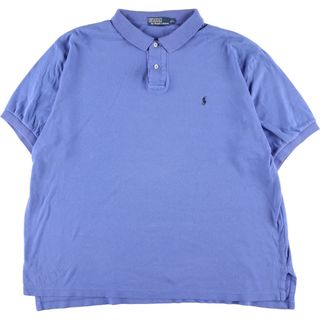 ラルフローレン(Ralph Lauren)の古着 ラルフローレン Ralph Lauren POLO by Ralph Lauren 半袖 ポロシャツ メンズXXXL /eaa339059(ポロシャツ)