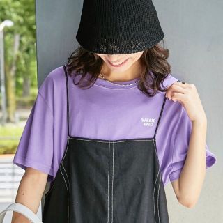 チャオパニックティピー(CIAOPANIC TYPY)の【CIAOPANIC TYPY】OSOROフェードカラーロゴ刺繍Tee(Tシャツ(半袖/袖なし))