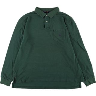 ラルフローレン(Ralph Lauren)の古着 ラルフローレン Ralph Lauren POLO RALPH LAUREN 長袖 ポロシャツ メンズXL /eaa339060(ポロシャツ)