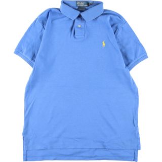 ラルフローレン(Ralph Lauren)の古着 ラルフローレン Ralph Lauren POLO by Ralph Lauren CUSTOM FIT 半袖 ポロシャツ メンズM /eaa339111(ポロシャツ)