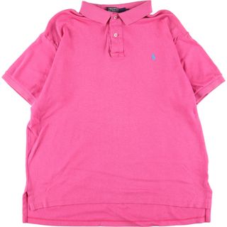 ラルフローレン(Ralph Lauren)の古着 90年代 ラルフローレン Ralph Lauren POLO by Ralph Lauren 半袖 ポロシャツ USA製 メンズL ヴィンテージ /eaa339116(ポロシャツ)