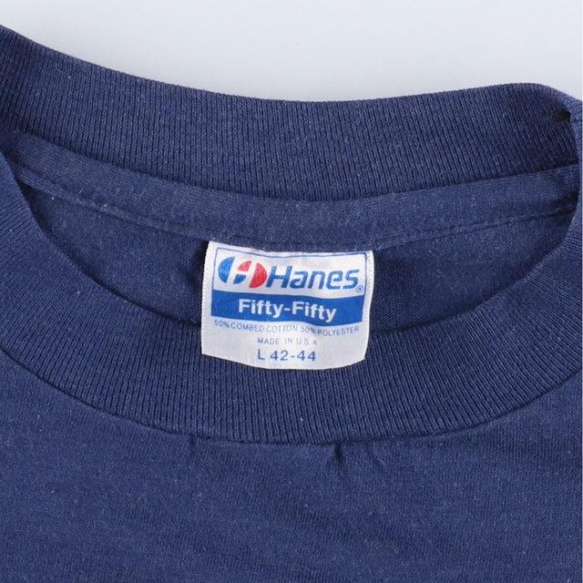 80年代 ヘインズ Hanes SAS INSTITURE アドバタイジングTシャツ USA製 メンズL ヴィンテージ /eaa350367