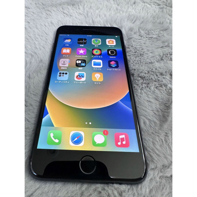 iPhone(アイフォーン)の【美品】iPhone8plus 256GB スペースグレイ スマホ/家電/カメラのスマートフォン/携帯電話(スマートフォン本体)の商品写真