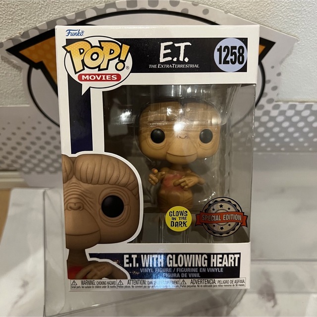 レアFUNKO POP! E.T. 　蓄光限定版