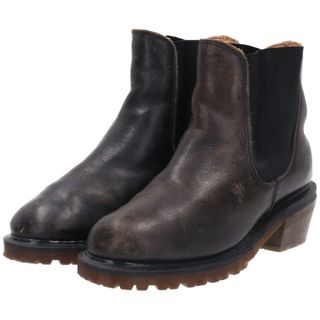 ドクターマーチン(Dr.Martens)の古着 ドクターマーチン Dr.Martens サイドゴアブーツ 英国製 UK4 レディース22.5cm /saa008906(ブーツ)