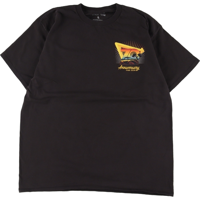 IN-N-OUT BURGER 両面プリント アドバタイジングTシャツ メンズL /eaa339752