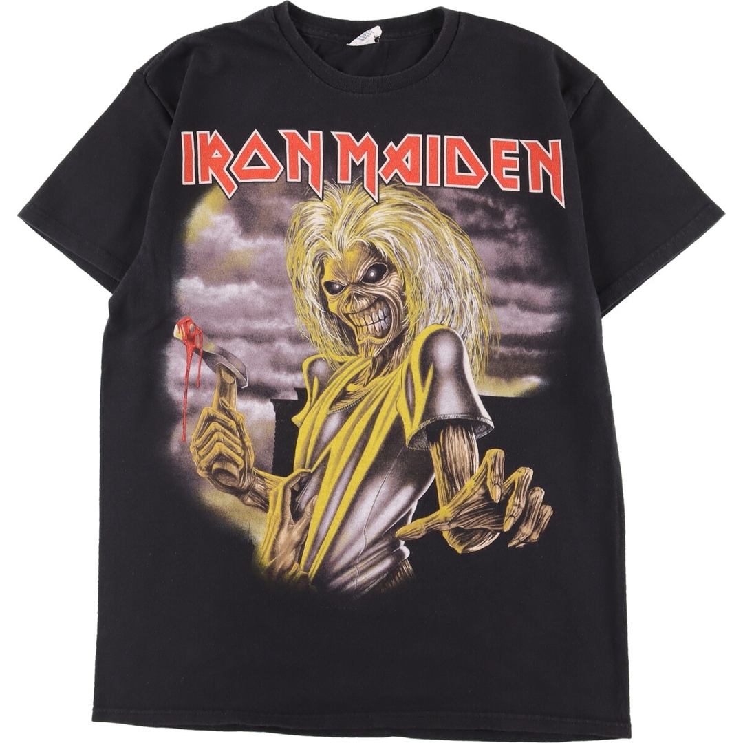 デルタ DELTA IRON MAIDEN アイアンメイデン 両面プリント バンドTシャツ バンT メンズM /eaa340164