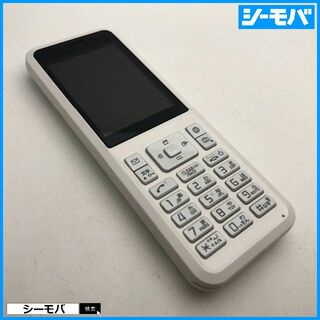 925 SIMフリー softbank Simply B 701SI 中古 白(携帯電話本体)