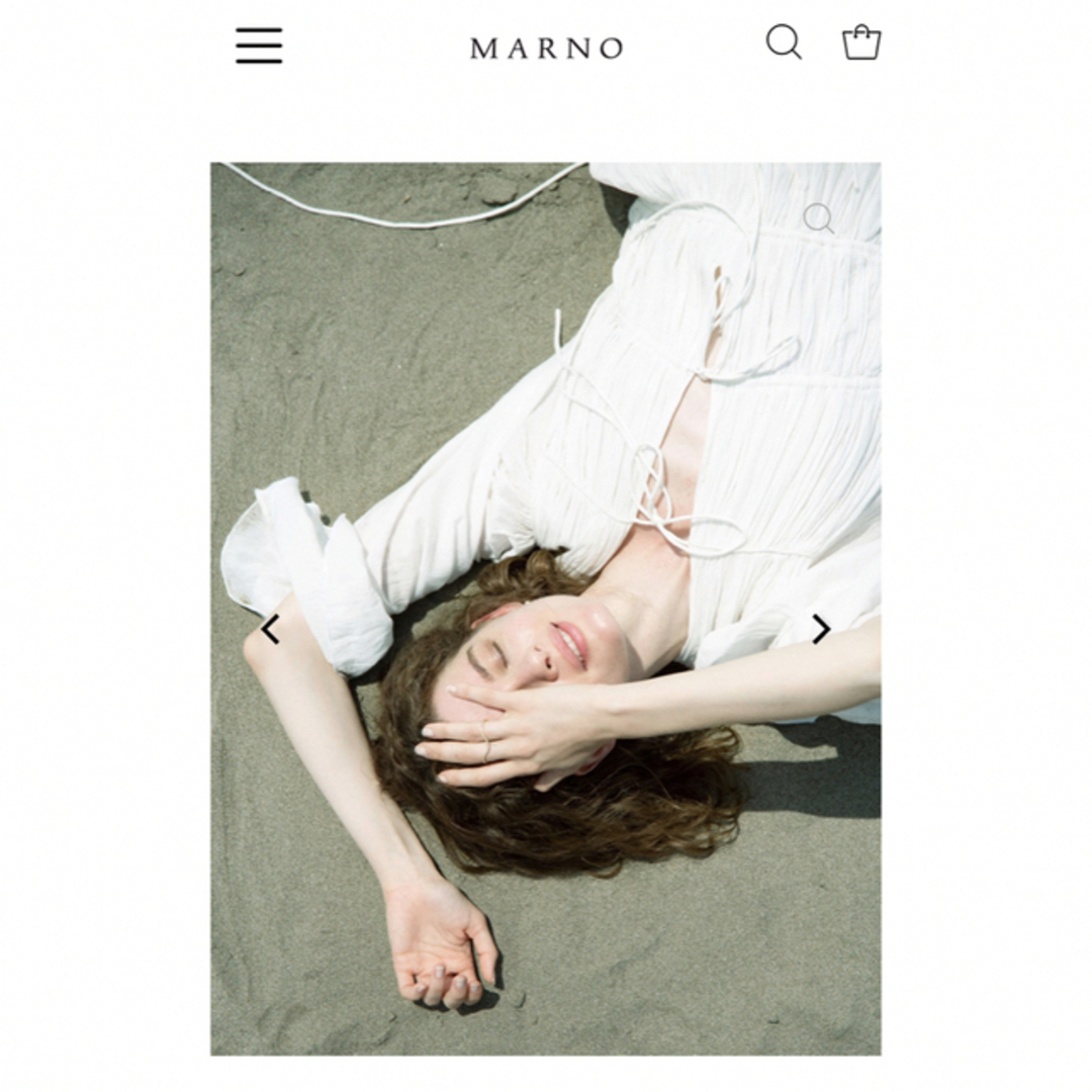 定価以下 marno Sophia dress 新品タグ付-