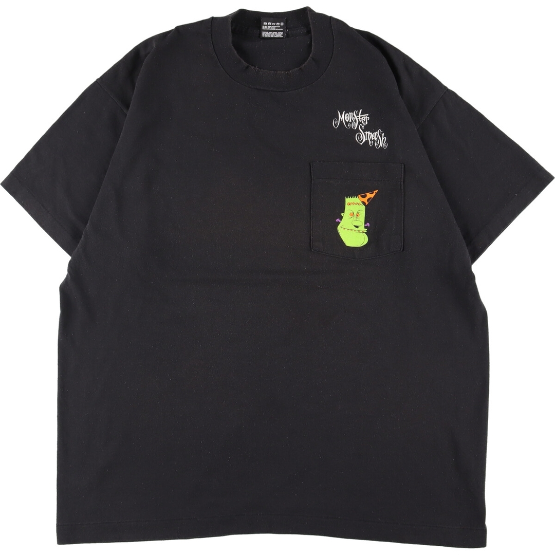 90年代 フルーツオブザルーム FRUIT OF THE LOOM ポケットTシャツ USA製 メンズXL ヴィンテージ /eaa340318