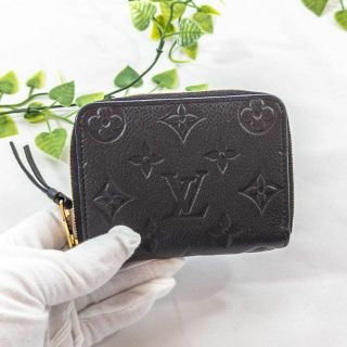 ルイヴィトン(LOUIS VUITTON)のルイヴィトン ジッピー コインケース モノグラム アンプラント ブラック(コインケース)