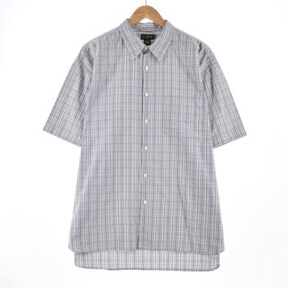 J.Crew - 古着 ジェイクルー J.Crew 半袖 チェックシャツ メンズXXL ...