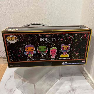 MARVEL - レアFUNKO POP! マーベル GOTG 4パック ブラックライト限定の