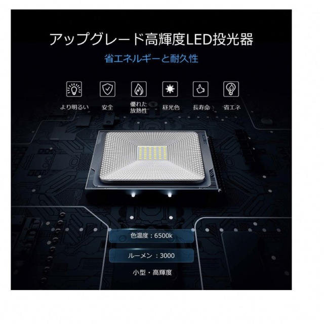 MEIKEE led 投光器 作業灯 看板灯 水槽ライト【2022年防水改良】 2