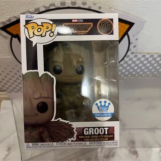 マーベル(MARVEL)のレアFUNKO POP! マーベル　GOTG　グルート　翼限定(アメコミ)