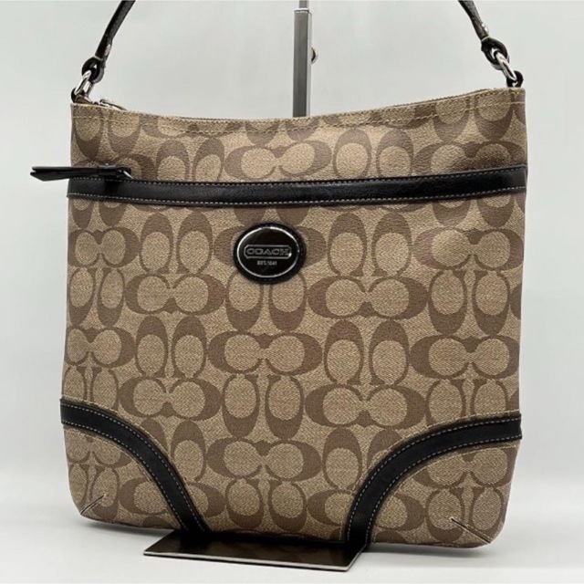 秋冬新作 【専用】COACH ショルダーバッグ 78722 シグネチャー PVC