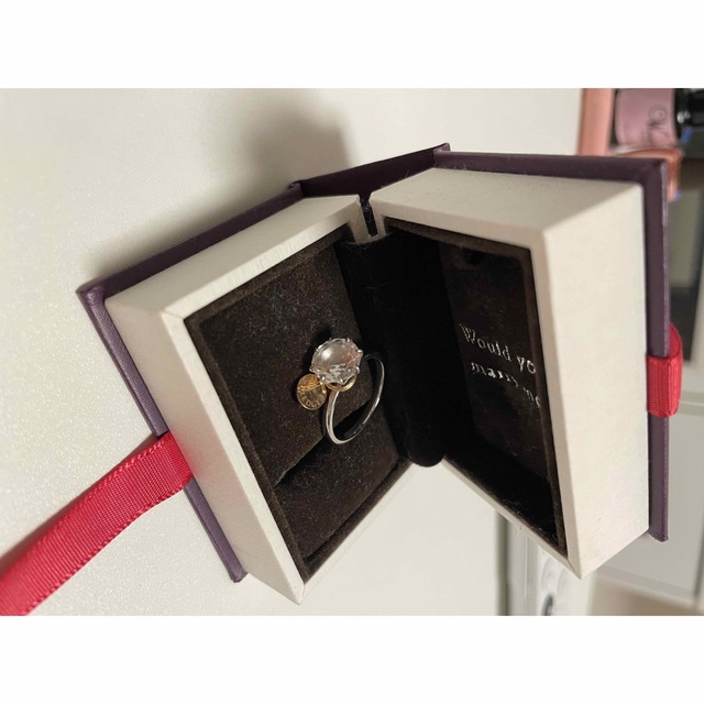 俄(ニワカ)の俄  ニワカ プロポーズ リング レディースのアクセサリー(リング(指輪))の商品写真