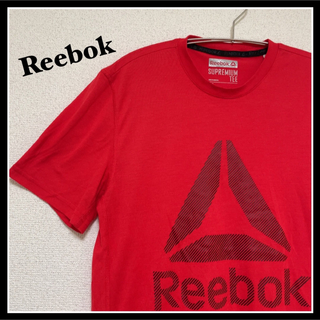 REEBOK リーボック メンズ 半袖 Tシャツ 赤 レッド M