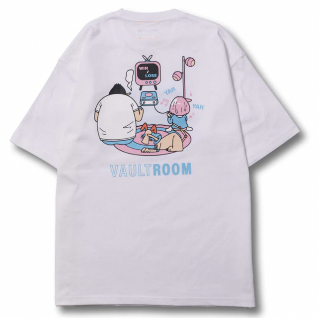 vaultroom AMUSEMENT PARK TEE CHARCOAL XL