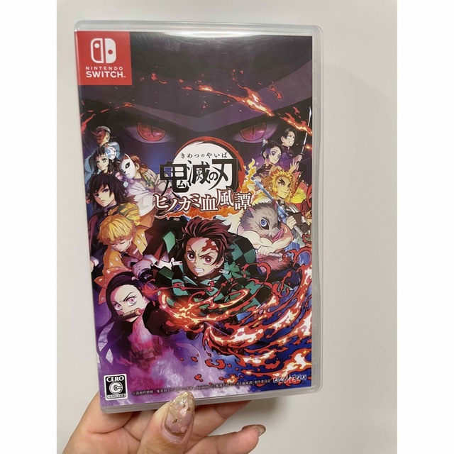 鬼滅の刃 ヒノカミ血風譚 Switch エンタメ/ホビーのゲームソフト/ゲーム機本体(家庭用ゲームソフト)の商品写真