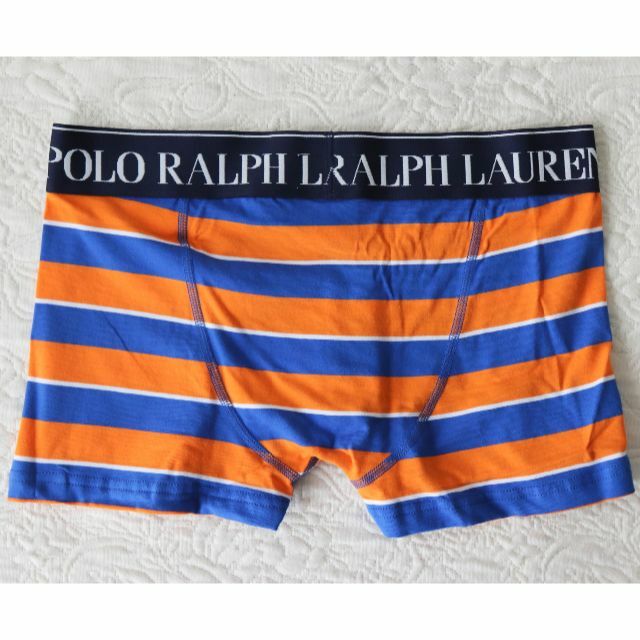 POLO RALPH LAUREN(ポロラルフローレン)の新品【ポロラルフローレン】LOW-RISEストライプ ボクサーパンツ 前閉じ L メンズのアンダーウェア(ボクサーパンツ)の商品写真